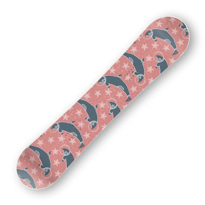 Сноуборд скин Сънят на косатката