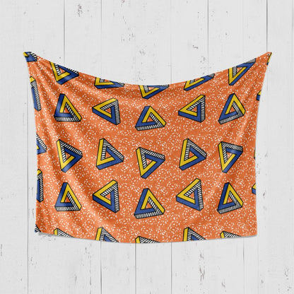 Одеяло Безкрайност в портокал