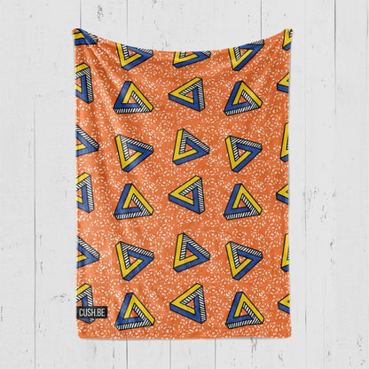 Одеяло Безкрайност в портокал