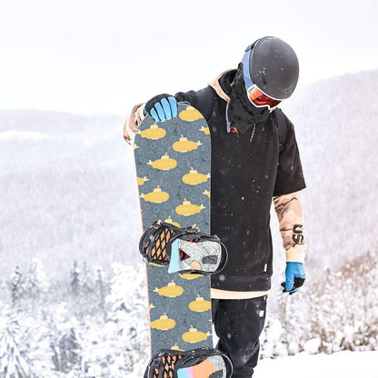 Сноуборд скин Жълти подводници