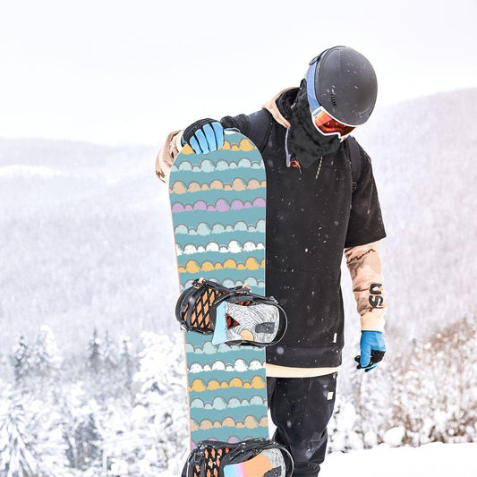 Сноуборд скин Тези сладки облаци