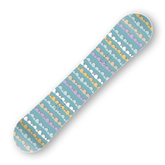 Сноуборд скин Тези сладки облаци