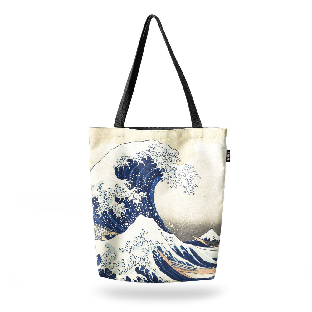 Чанта Голямата вълна край Канагава на Кацушика Хокусай