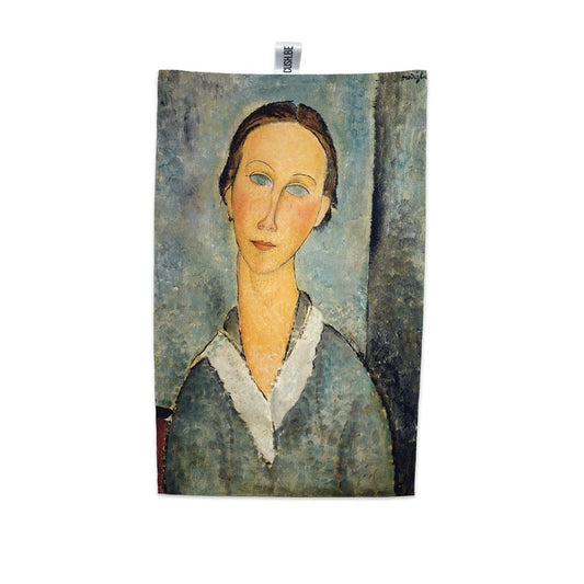 Домашна кърпа Момиче в моряшка блуза на Амедео Модиляни