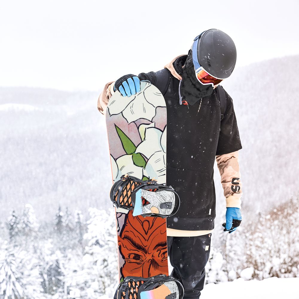 Сноуборд скин Великденски дух-пакостник на Гордън Рос