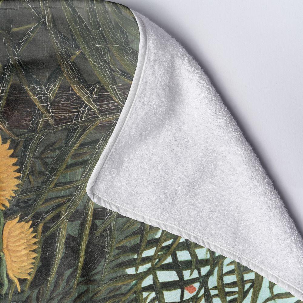 Плажна кърпа Джунгла със залязващо слънце на Анри Русо