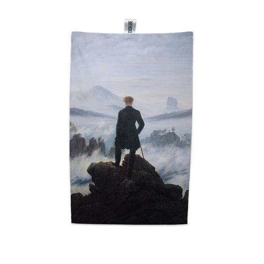 Домашна кърпа Странник над море от мъгла на Каспар Давид Фридрих