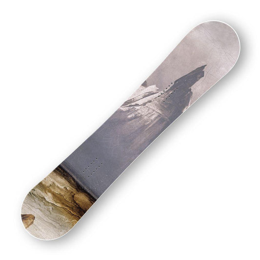 Сноуборд скин Стетинд в мъгла на Педер Балке
