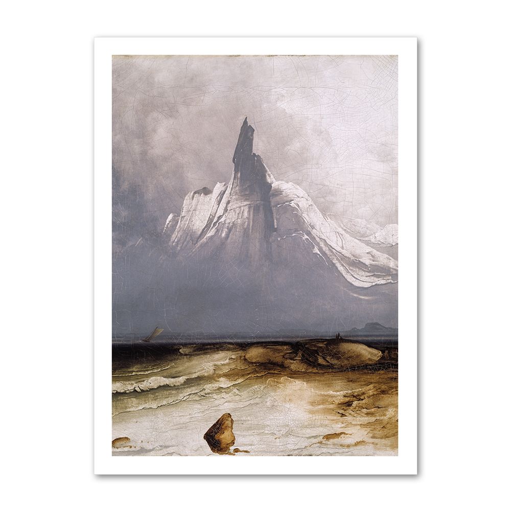 Плакат Стетинд в мъгла на Педер Балке