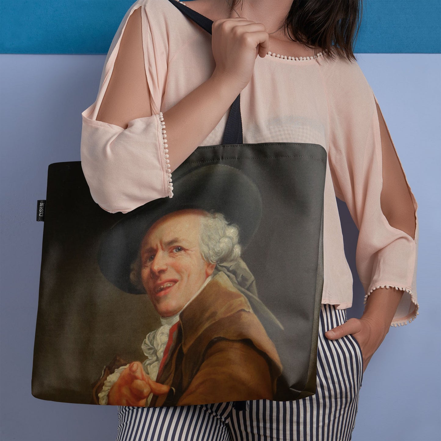 Голяма чанта Автопортрет на художникa на Жозеф Дюкро
