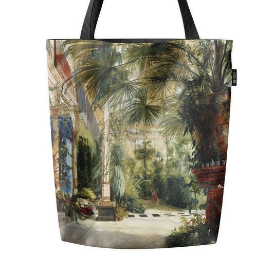 Чанта Интериор на дом с палми на Карл Блехен