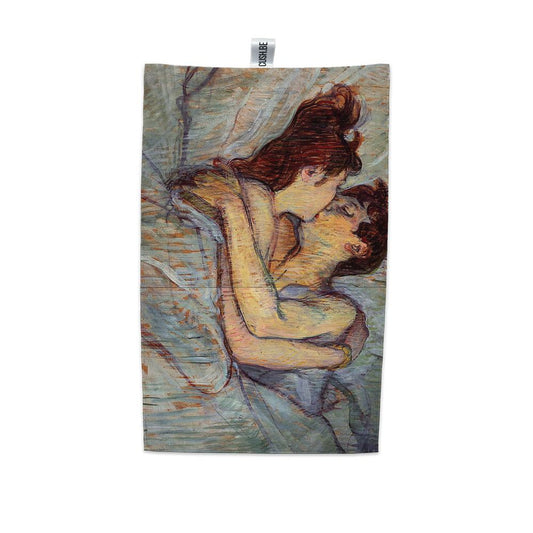 Домашна кърпа Целувка на Анри дьо Тулуз-Лотрек