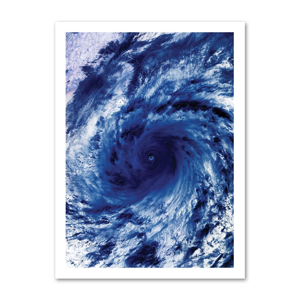 Плакат Тропически циклон