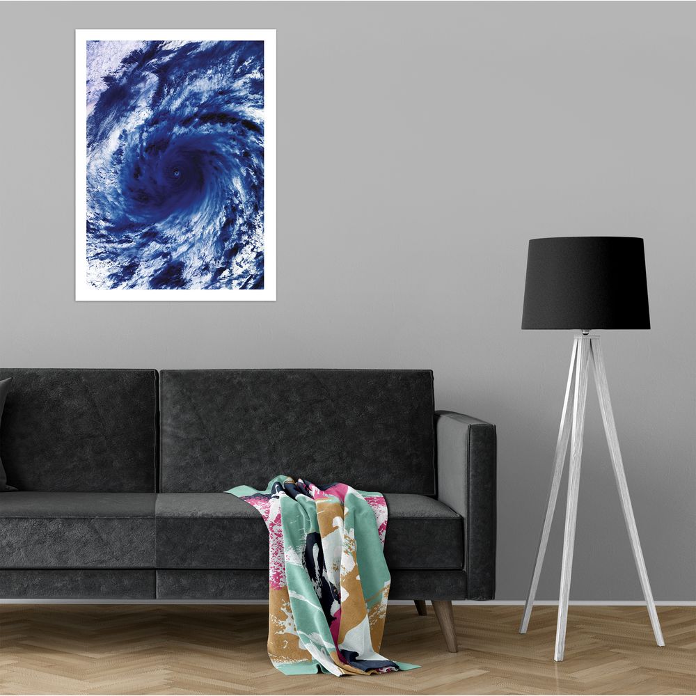 Плакат Тропически циклон