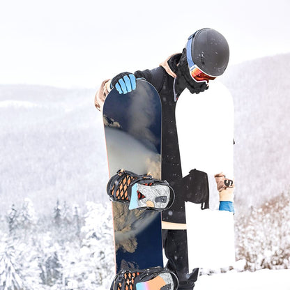 Сноуборд скин Вулкан на Саричев