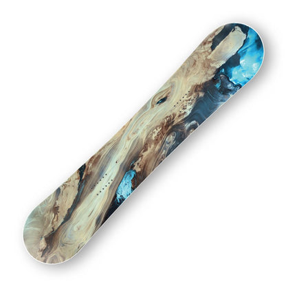 Сноуборд скин Пустинята Деще Кевир в Иран