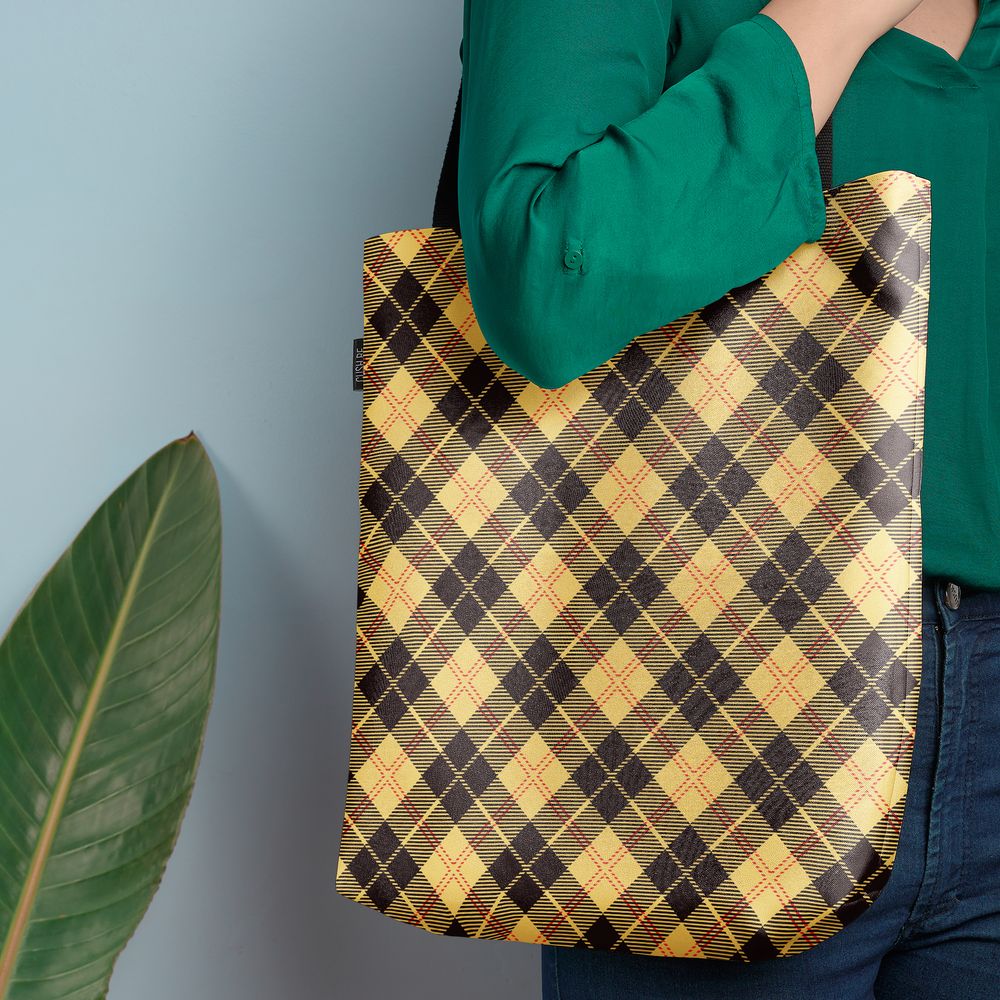 Чанта Плажен тартан