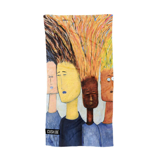 Плажна кърпа People with hair